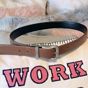 Steve Madden Tan Belt Mens 32